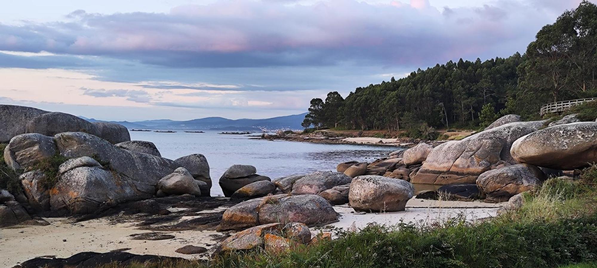 Apartamento El Rincon De Elia, Haz Realidad Tu Sueno De Vivir Con Vistas Al Mar Villanueva De Arosa Dış mekan fotoğraf