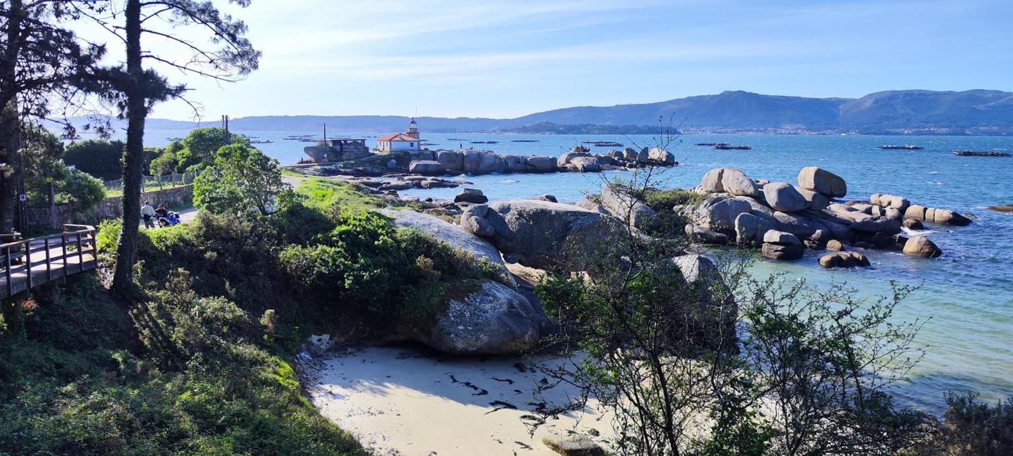Apartamento El Rincon De Elia, Haz Realidad Tu Sueno De Vivir Con Vistas Al Mar Villanueva De Arosa Dış mekan fotoğraf