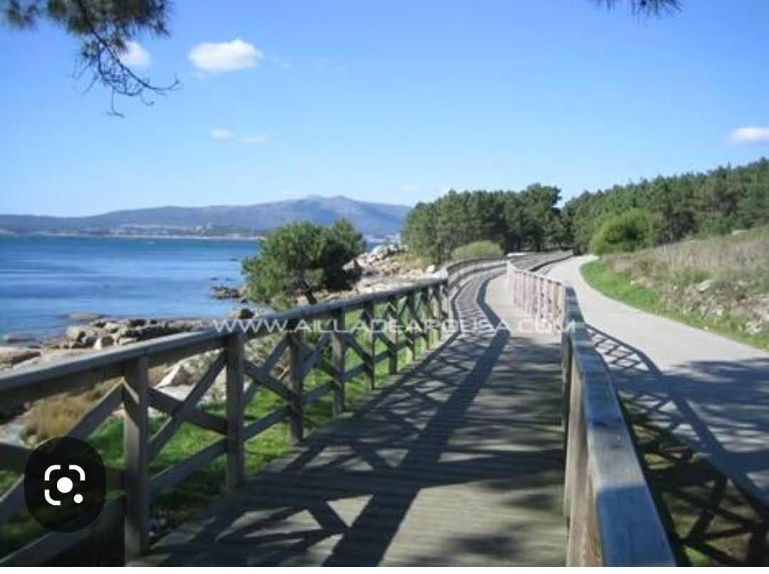 Apartamento El Rincon De Elia, Haz Realidad Tu Sueno De Vivir Con Vistas Al Mar Villanueva De Arosa Dış mekan fotoğraf