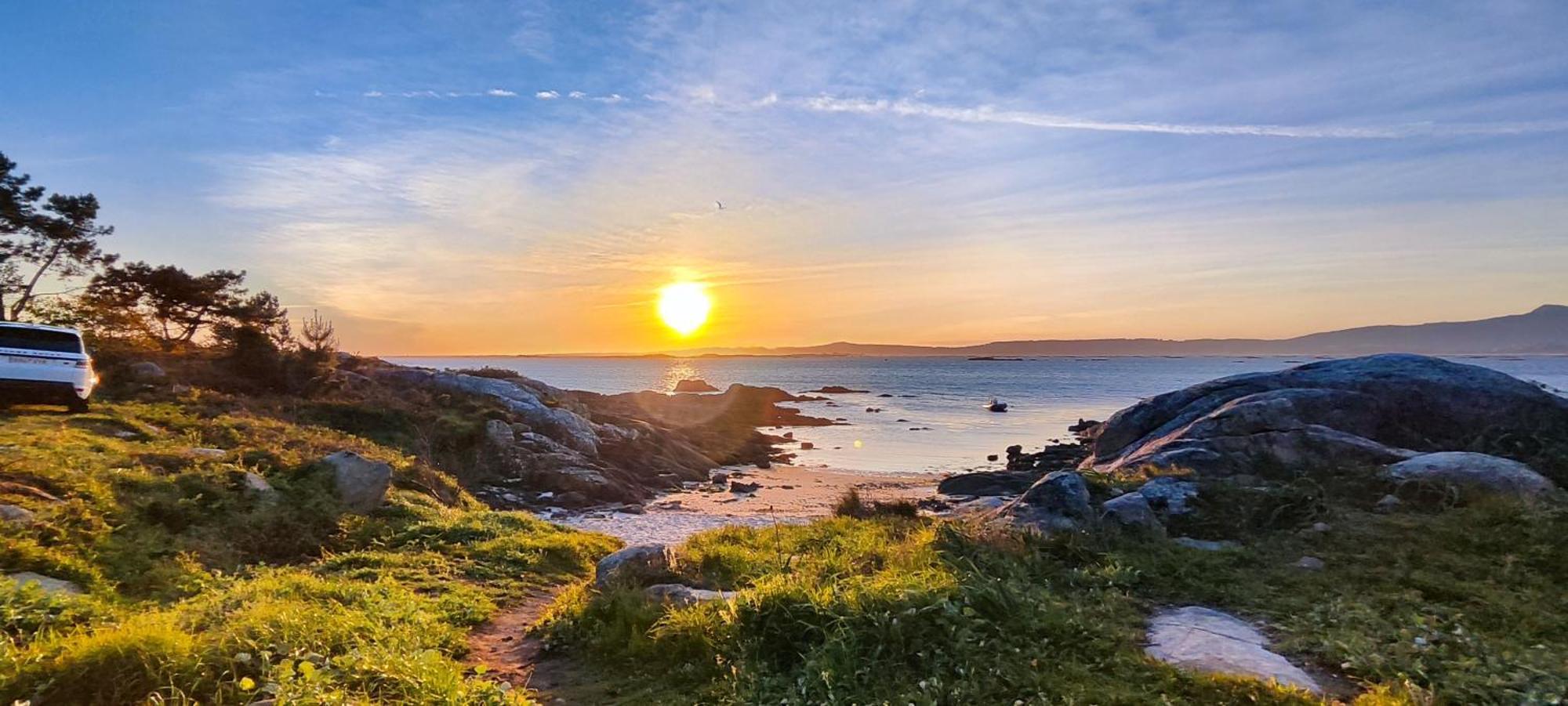 Apartamento El Rincon De Elia, Haz Realidad Tu Sueno De Vivir Con Vistas Al Mar Villanueva De Arosa Dış mekan fotoğraf